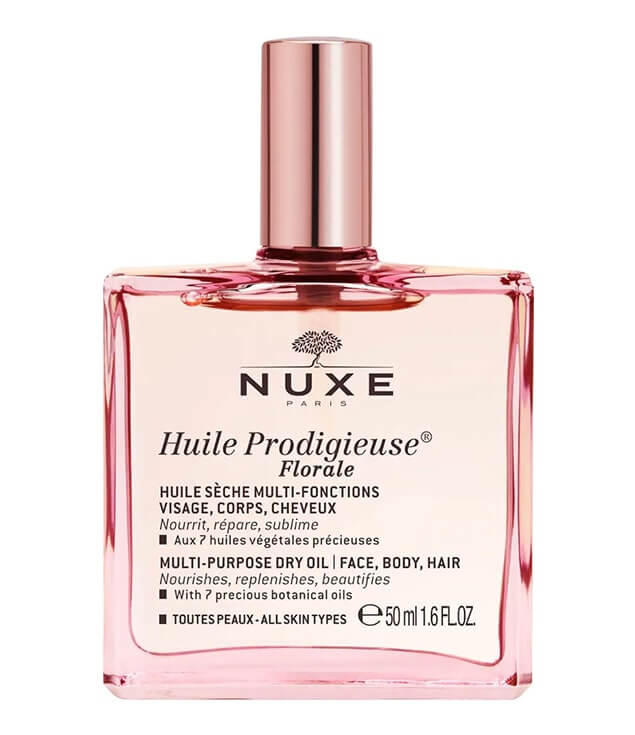 NUXE | HUILE PRODIGIEUSE FLORALE MULTI-PURPOSE DRY OIL FACE, BODY, HAIR